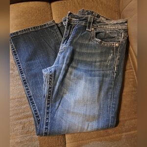 Miss Me Easy Capri Denim Jeans Size 33